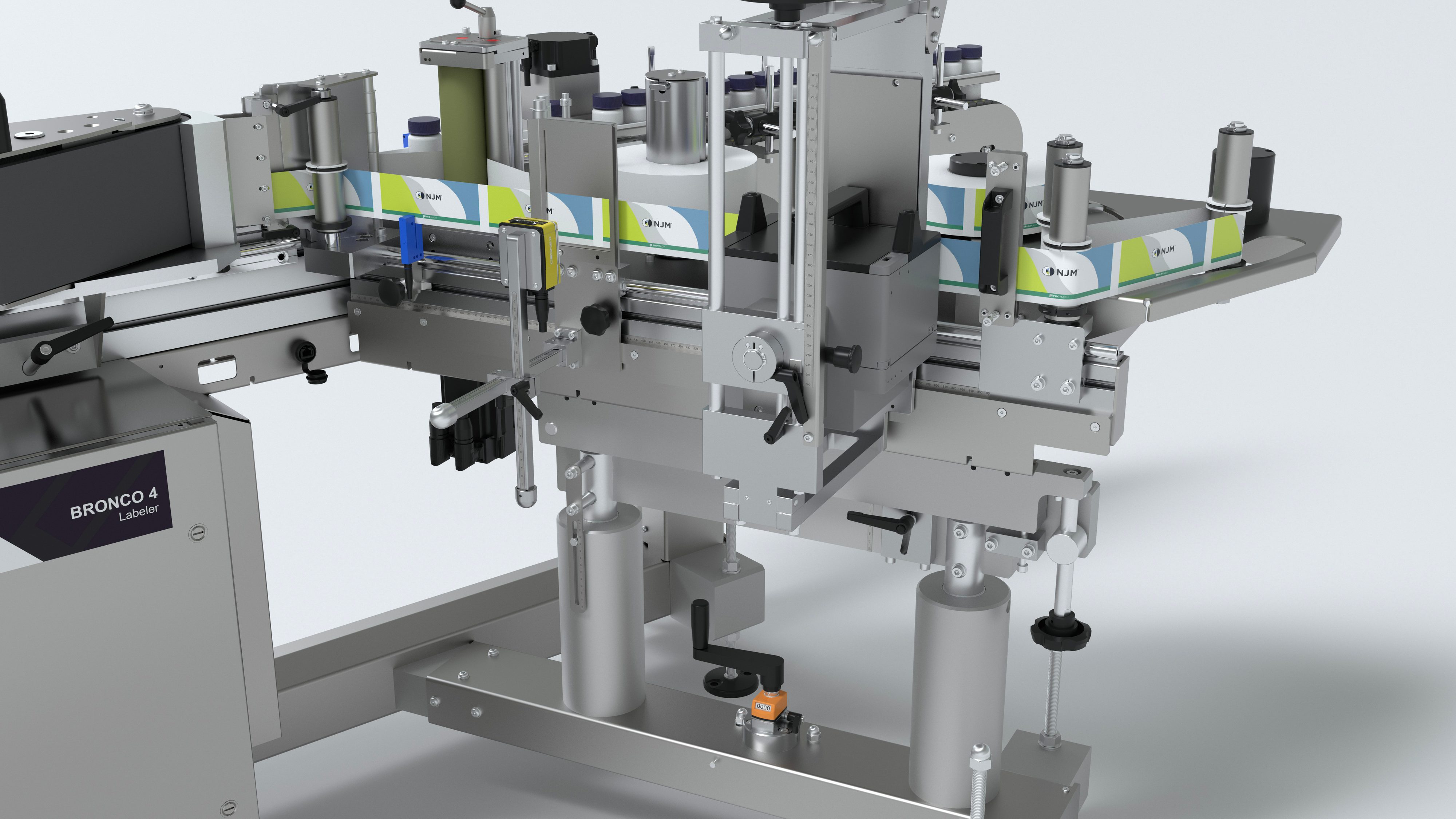 Broncomax Label Printer Automated Pharmaceutical Packaging & Labeling Systems | NJM