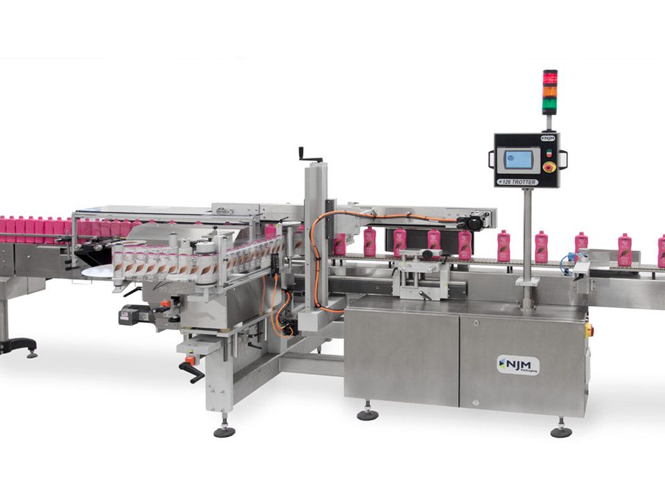 Njm Labeler Machine Compact Pressure Sensitive Labeling: MINICOLTâ„¢ 120 for Round Containers ...